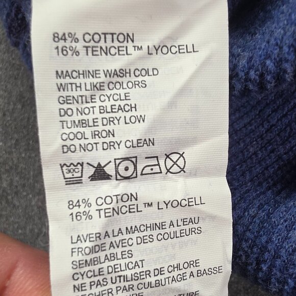 Tommy Bahama Mens 1/4 Zip Reversible Sweatshirt Size XXL, 2XL Tencel - Picture 8 of 12